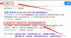 上海本耐物流有限公司与我司做搜索引擎优化项目