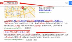 北京市卫生防疫技术服务公司与我司做网站设计项目
