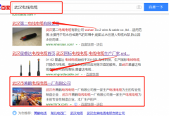 武汉市黄鹤电线电缆一厂有限公司与本司签约360排名协议
