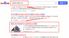漳州市起*电子工程有限公司网站推广到首页按天扣费