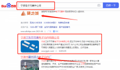 宁波江东*节高电子元件有限公司万词霸屏让网站轻松覆盖在搜索引擎