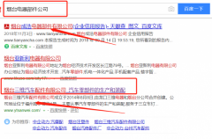 山东龙口三维电器有限责任公司跟本公司签订快速排名合同