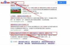 湖南省浩瀚食品科技有限公司同我公司签署百度快照排名事宜