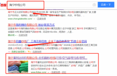 海宁市*利达纺织有限公司与本司签约百度快照排名协议