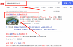 聊城*辉节能环保科技有限公司百度关键词排名营销+精准获客