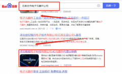 河北聪*电子科技有限公司优化排名排名案例欣赏