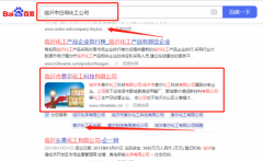 临沂市*尔化工科技有限公司网站SEO优化整合营销推广
