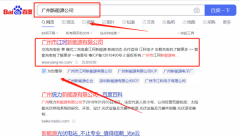 广州市江*新能源有限公司网站SEO优化参考网站